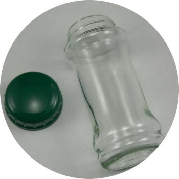 Gewürzstreuer Glas mit Streueinsatz
